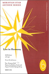 Live in Harmony SATB choral sheet music cover